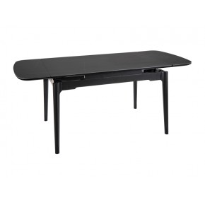 Стол обеденный SIGNAL SENTO черный/черный 120-180/80